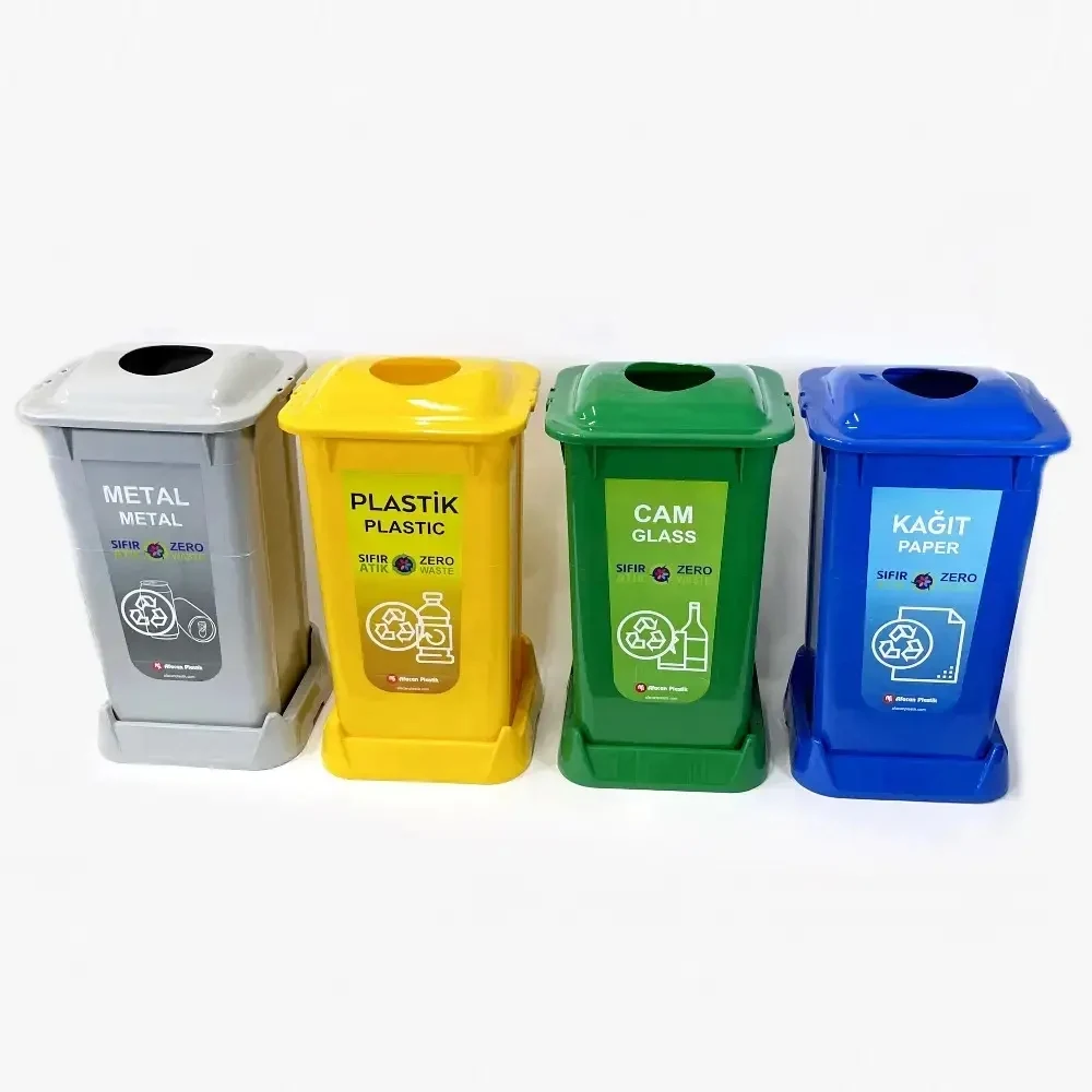 Containers for sorting waste 4 in 1, 70 l