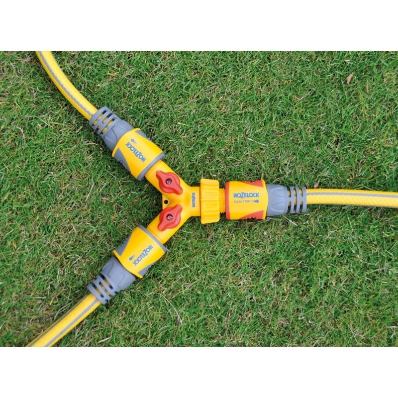 Double tap connector hozelock 2256 1/2" / 3/4" (g1/2 and g3/4) Double tap connector hozelock 2256 1/2" / 3/4" (g1/2 and g3/4)