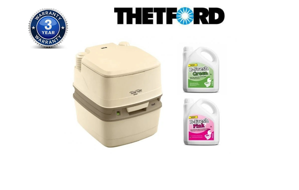 Dry toilet 165 lux plus set of liquids