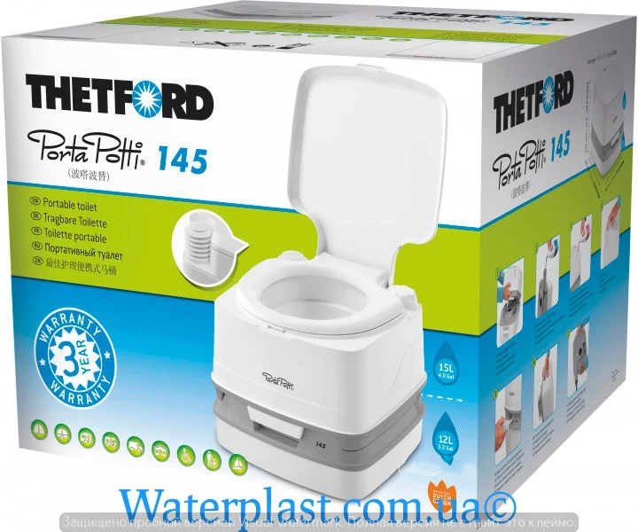 Dry toilet porta potti qube 145 plus set of liquids Dry toilet porta potti qube 145 plus set of liquids