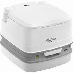 Dry toilet porta potti qube 345 white