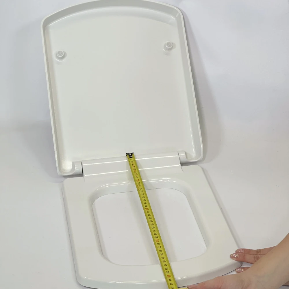 Duroplast toilet cover Arya 0403, Rectangular toilet seat with antibacterial coating