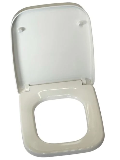 Duroplast toilet seat with lid with micro-lift Evo 0417, Rectangular toilet seat