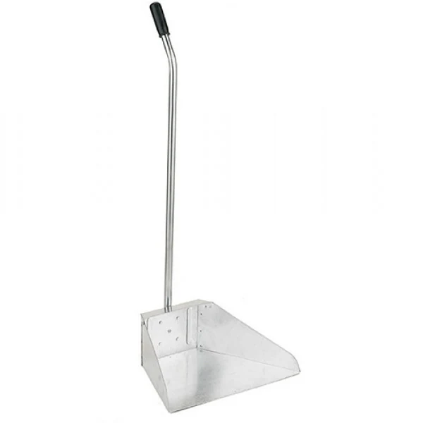 Galvanized steel scoop with long handle FRA-11725