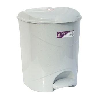 Garbage bin with pedal irak plastik bella No. 3 30l gray