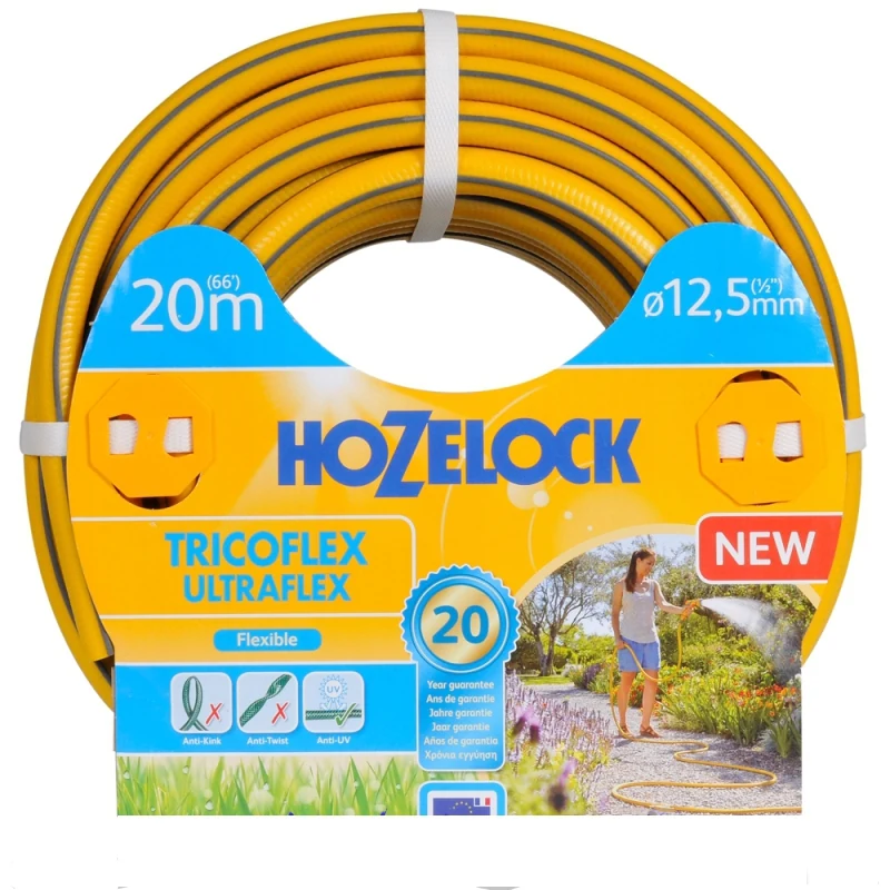 Hose hozelock 117002 tricotlex ultraflax 12.5 mm 20 meters