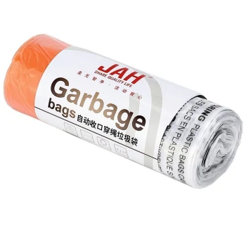 JAH waste bags for buckets up 6 - 15 l with drawstrings