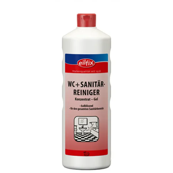 Концентрат-гель з дезинфікуючим ефектом для санвузлів WC+SANITARREINIGER 1л.  100036-001-999