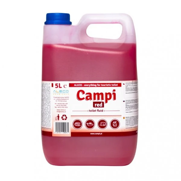 Liquid for the upper tank of the ALECO Campi Red dry toilet 5l