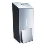 Liquid soap dispenser Merida Stella Mini polished stainless steel 400 ml