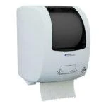 Механический держатель для бумажных полотенец merida top maxi пластик (серое окно)