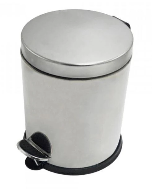 Metal bin for garbage 5 l. Proff