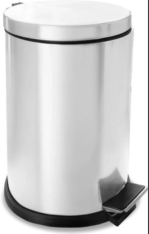 Metal trash bin 12 l. Proff