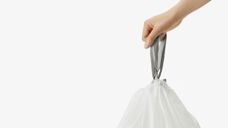 Мішки для сміття міцні із зав`язками 50-65л SIMPLEHUMAN