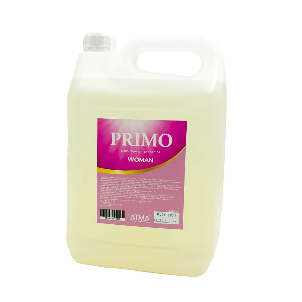 Мило рідке PRIMO Woman 5л
