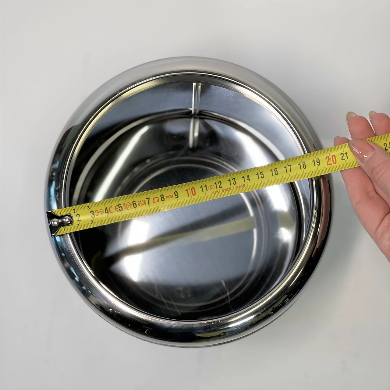 Open waste bin with clamping ring 5 l Open waste bin with clamping ring 5 l