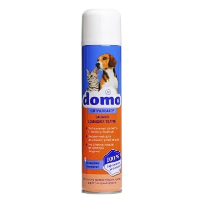Освежитель воздуха «Нейтрализатор запахов домашних животных», DOMO, 300 мл. XD 10055