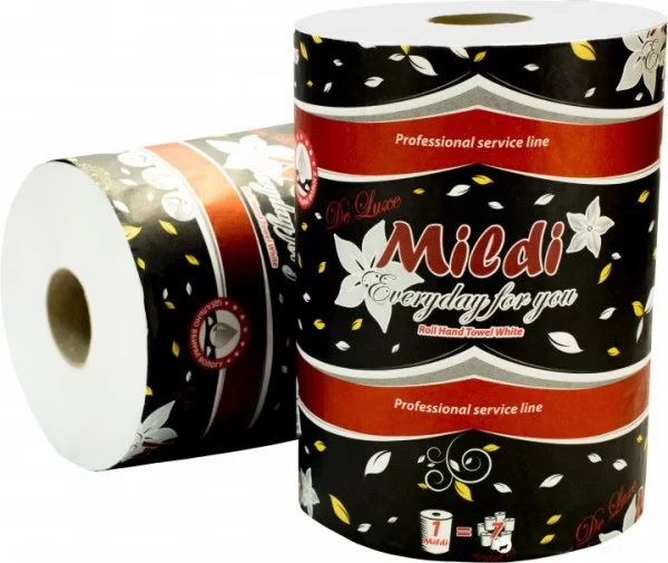 Paper towels Mildi De Luxe two-layer 90 m 330 tears, white 2 layers K-90