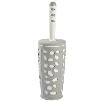 Planet stone toilet brush gray-cream