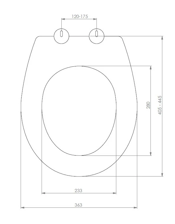 Polypropylene toilet seat Slim Smart 0302, Antibacterial toilet seat with micro-lift function Polypropylene toilet seat Slim Smart 0302, Antibacterial toilet seat with micro-lift function