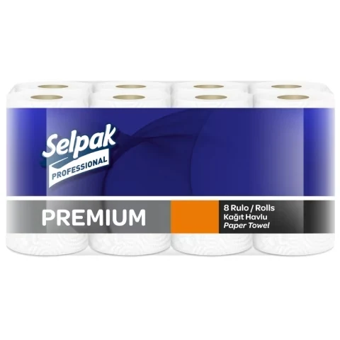 Rolled paper towels selpak pro. Premium. 3 layers
