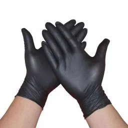 Рукавички Mercator Medical Nitrylex Black нітрилові нестерильні не припудрені   S 100 шт Чорні. 17204200
