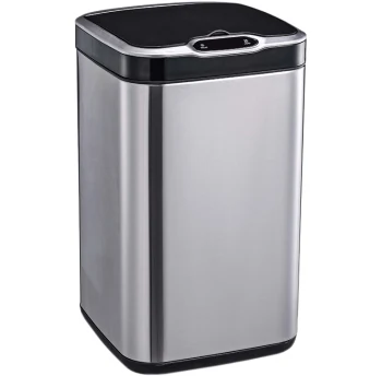 Sensory trash bin square 7 liters with internal bucket