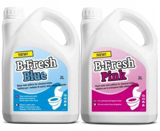 Set of products for dry toilet THETFORD B-Fresh Blue + B-Fresh Pink