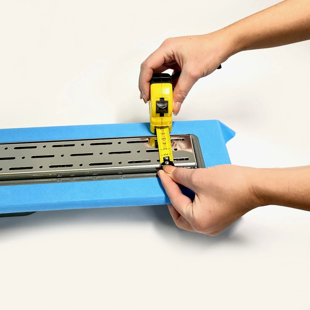 Sewer drain with plastic body, “Rain” grate 60 cm, Shower channel with horizontal flange Sewer drain with plastic body, “Rain” grate 60 cm, Shower channel with horizontal flange