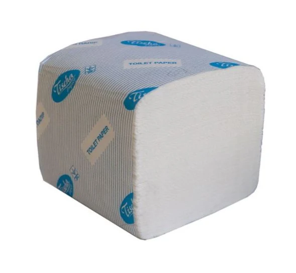 Sheet toilet paper, cellulose, white b-301