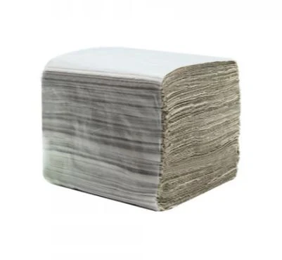 Sheet toilet paper, recycled, gray b-303