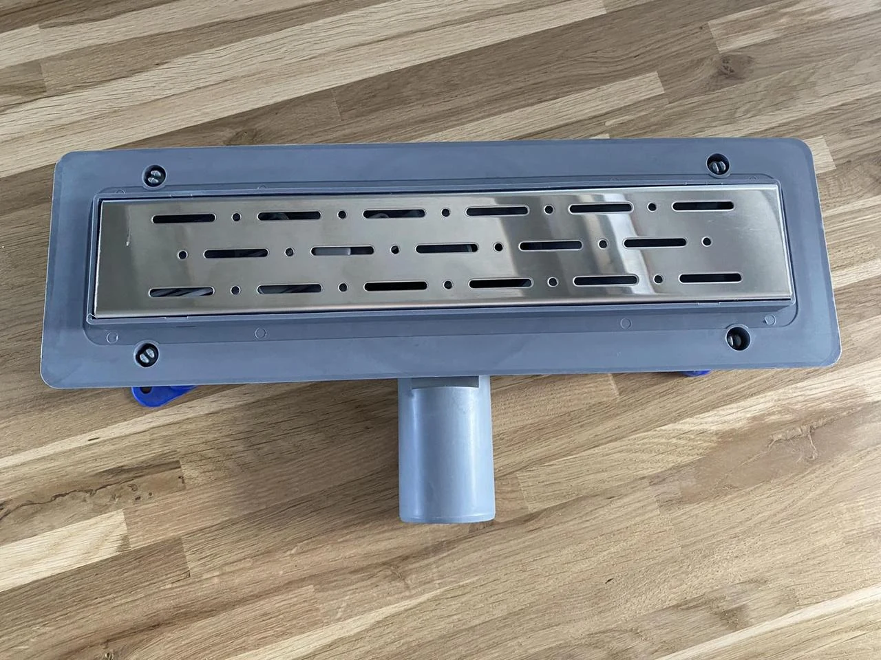 Shower drain dry shutter grate for shower "Rain" 50 cm, 360 swivel siphon Shower drain dry shutter grate for shower "Rain" 50 cm, 360 swivel siphon