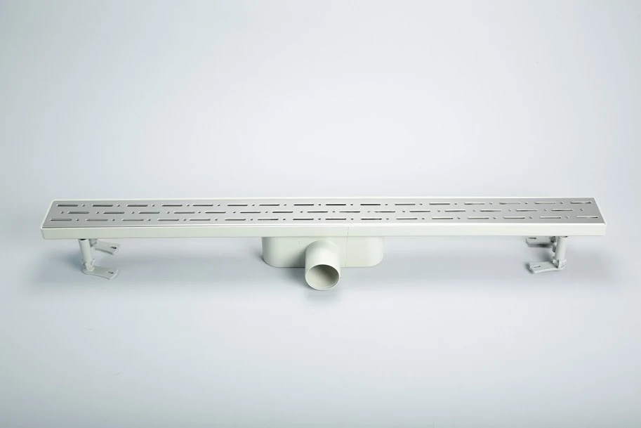 Shower drain without flange, rain grate 80 cm, shower drainage tray with plastic body Shower drain without flange, rain grate 80 cm, shower drainage tray with plastic body