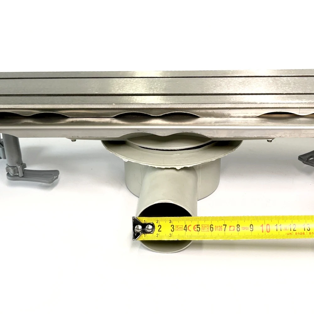 Stainless steel drain 60 cm long with 360 swivel siphon, Stainless steel shower channel Stainless steel drain 60 cm long with 360 swivel siphon, Stainless steel shower channel
