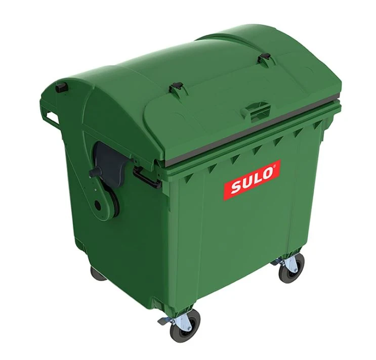 Контейнер sulo с куполообразной крышкой на 1100л. (модель крышка в крышке)