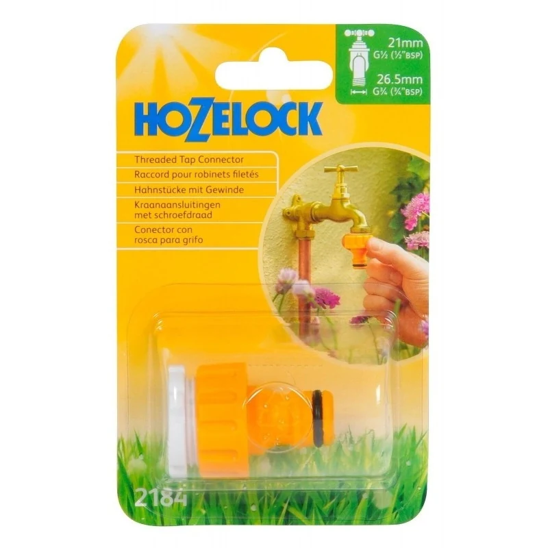 Коннектор для крана hozelock 2184 1/2" / 3/4" (g1/2 и g3/4) Коннектор для крана hozelock 2184 1/2" / 3/4" (g1/2 и g3/4)