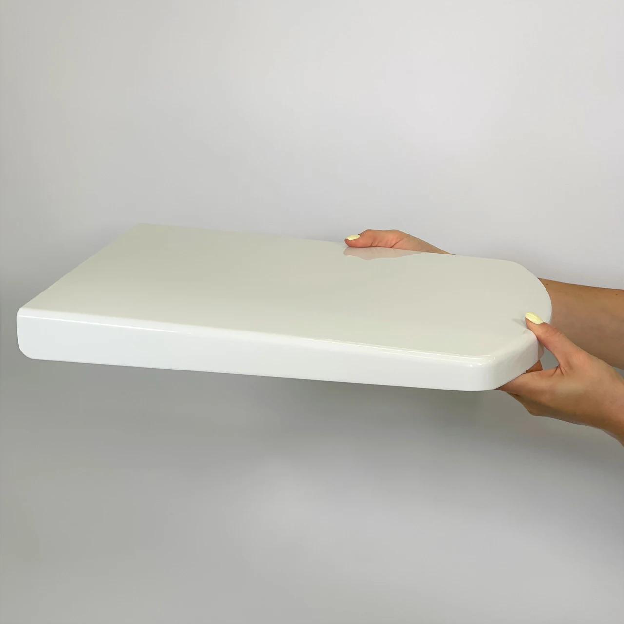 Thermoplastic Toilet Seat with Lid Sedef 0337, Rectangular Toilet Seat Thermoplastic Toilet Seat with Lid Sedef 0337, Rectangular Toilet Seat