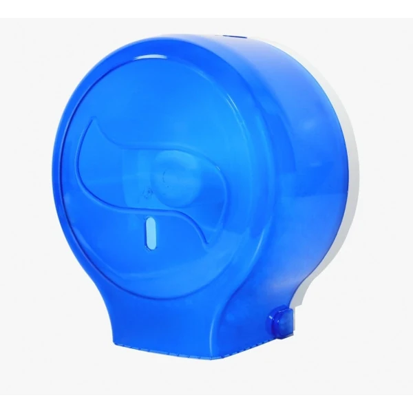 Toilet paper dispenser jumbo blue plastic JTA 108 N