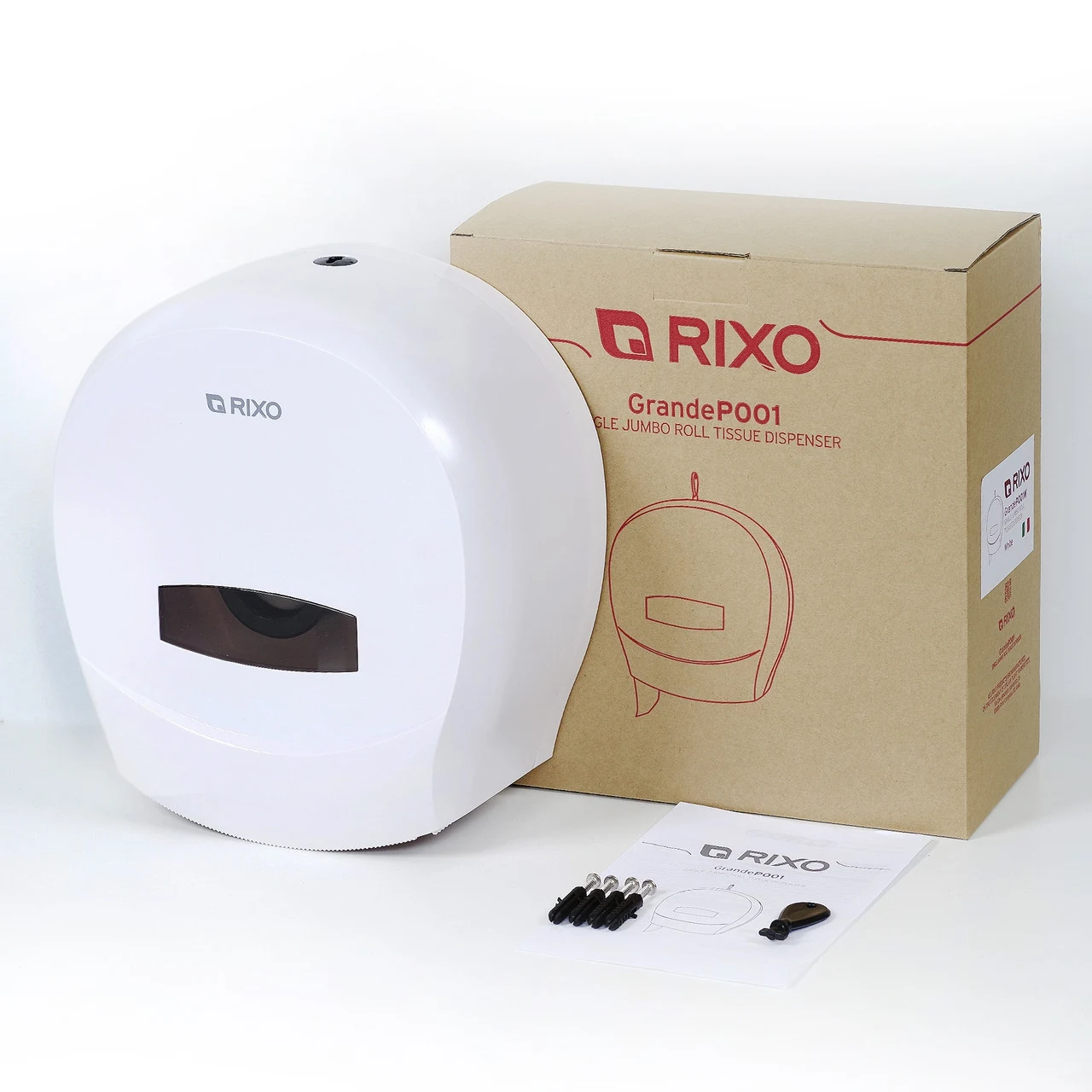 Диспенсер туалетного паперу rixo grande p001w Диспенсер туалетного паперу rixo grande p001w