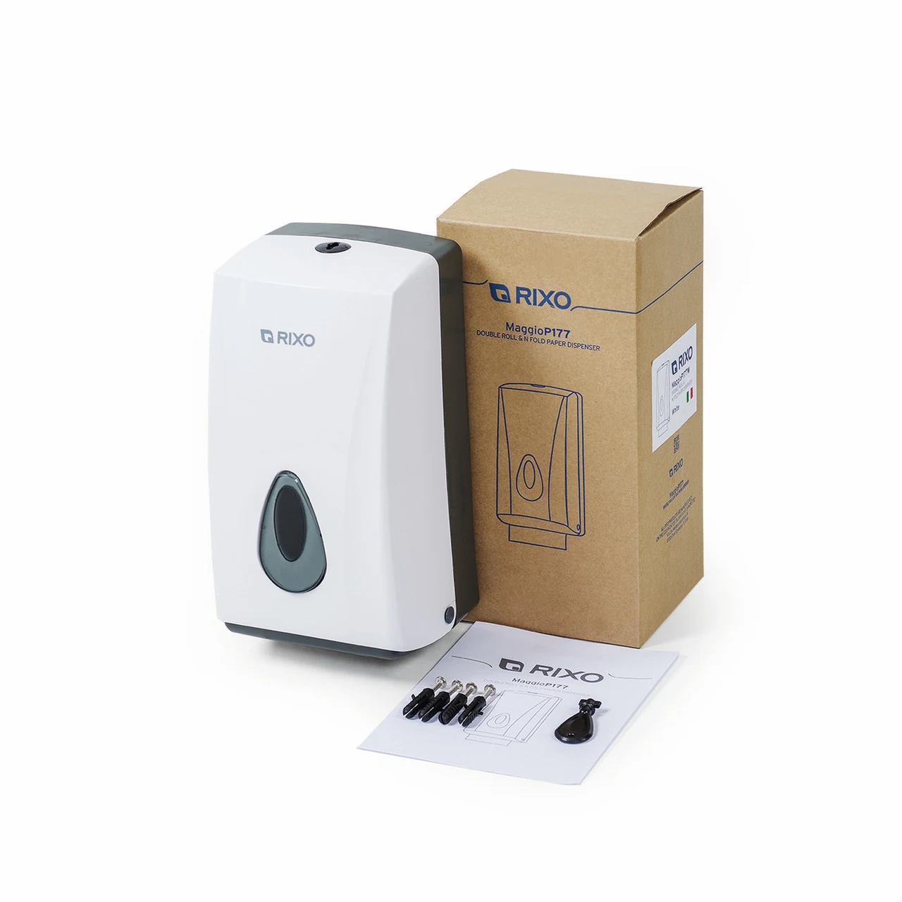 Toilet paper dispenser rixo maggio p177w Toilet paper dispenser rixo maggio p177w