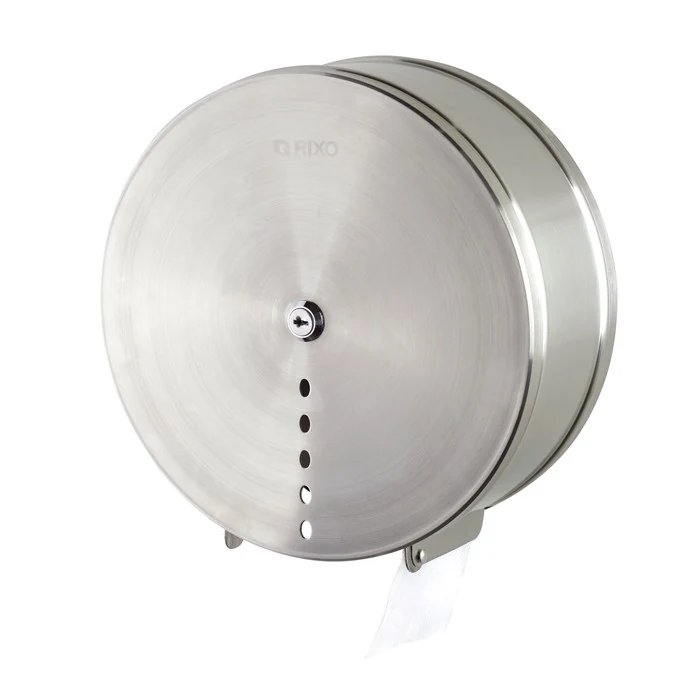 Toilet paper dispenser stainless steel rixo solido p007