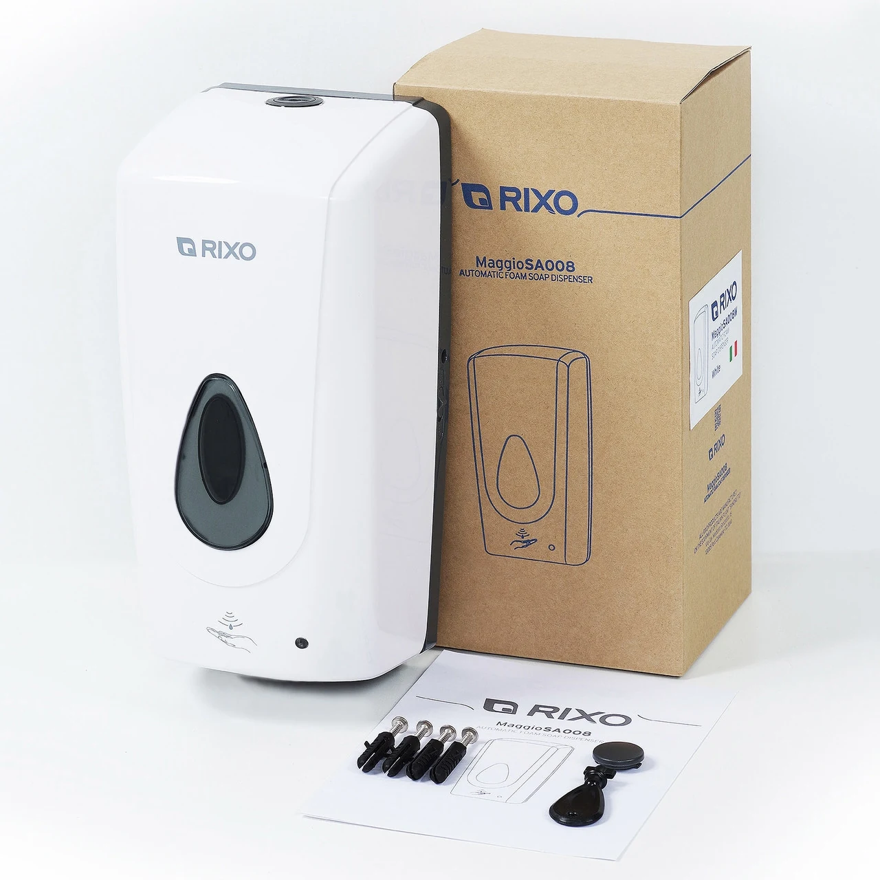 Touch foam soap dispenser rixo maggio sa008w Touch foam soap dispenser rixo maggio sa008w