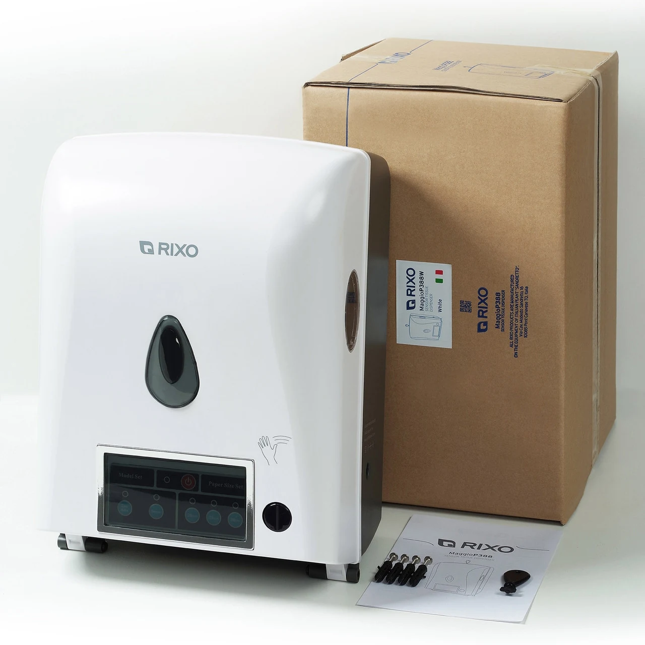Touch paper towel dispenser rixo maggio p388w Touch paper towel dispenser rixo maggio p388w