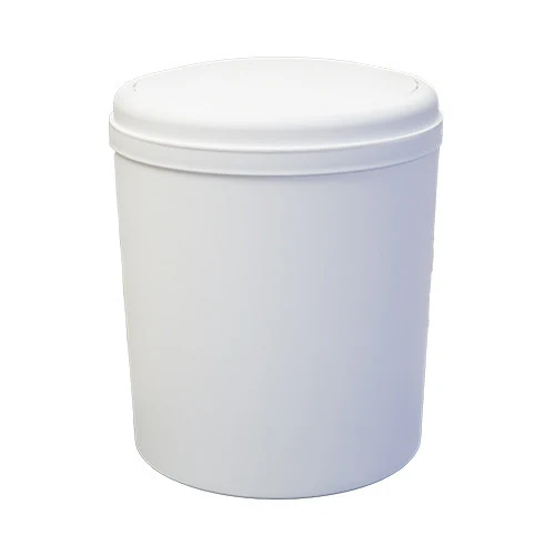 Trash can 5l white