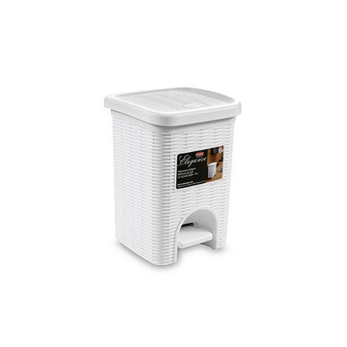 Trash can with pedal Stefanplast Elegance 6l