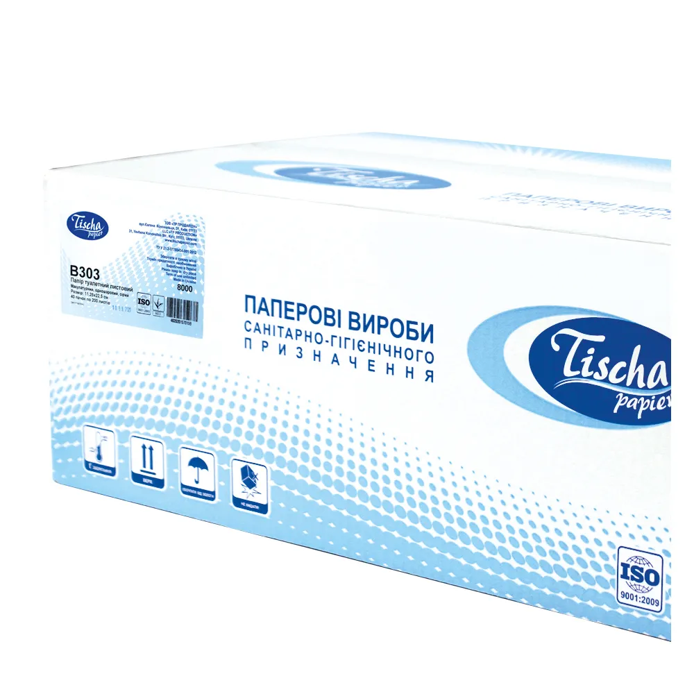 Туалетний папір у пачці BASIC