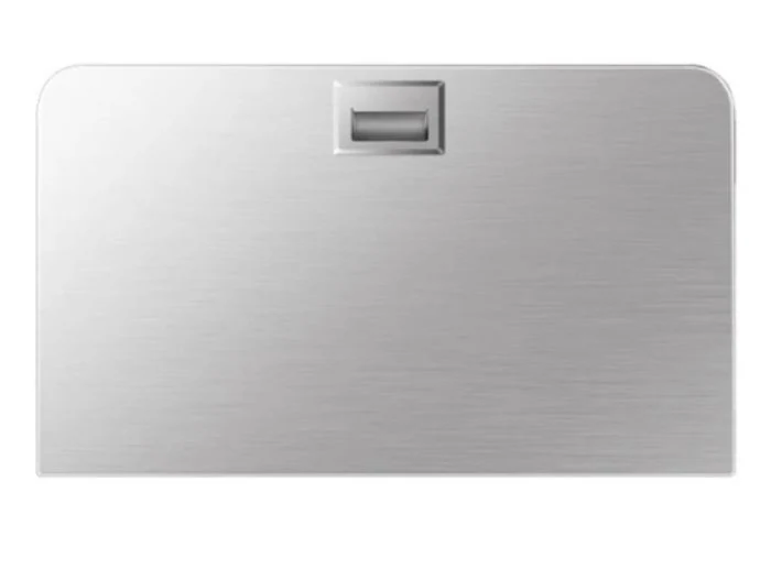 Wall-mounted changing table, folding horizontal, stainless steel cover FG1690
