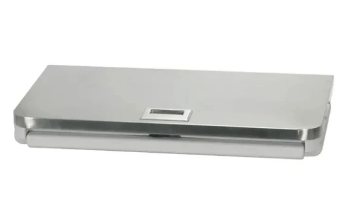 Wall-mounted changing table, folding horizontal, stainless steel cover FG1690
