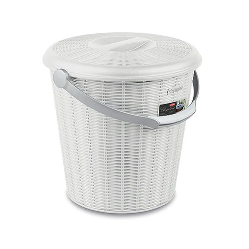 Waste bin with lid Stefanplast Elegance 10l