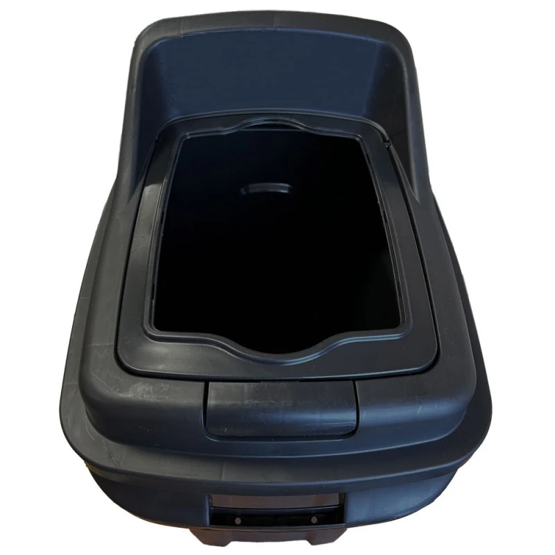 WASTE SORTING TANK PLANET RE-CYCLER 70 L BLACK (ORGANIC) WASTE SORTING TANK PLANET RE-CYCLER 70 L BLACK (ORGANIC)